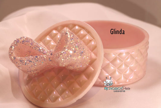 Tufted Jewel Box with Bow