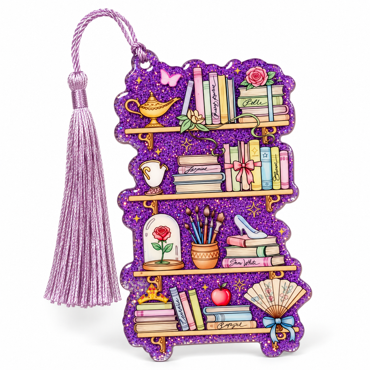 Princess Inspired Bookshelf Bookmark