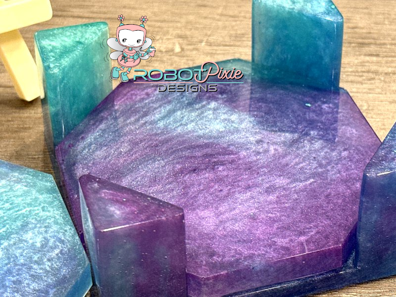 Northern Lights Coaster Set