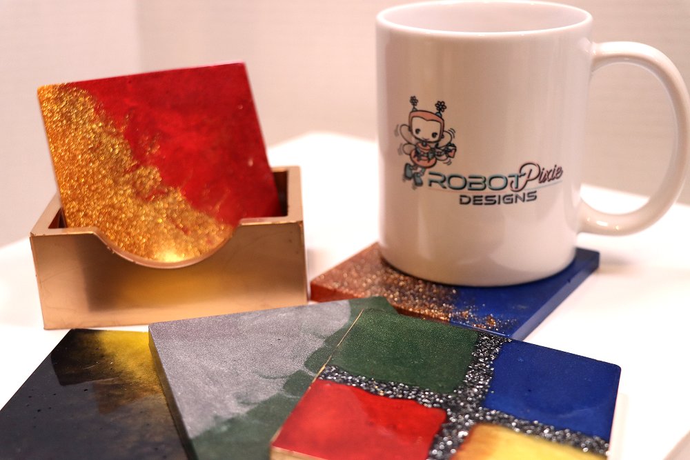 Wizard House Coaster Set