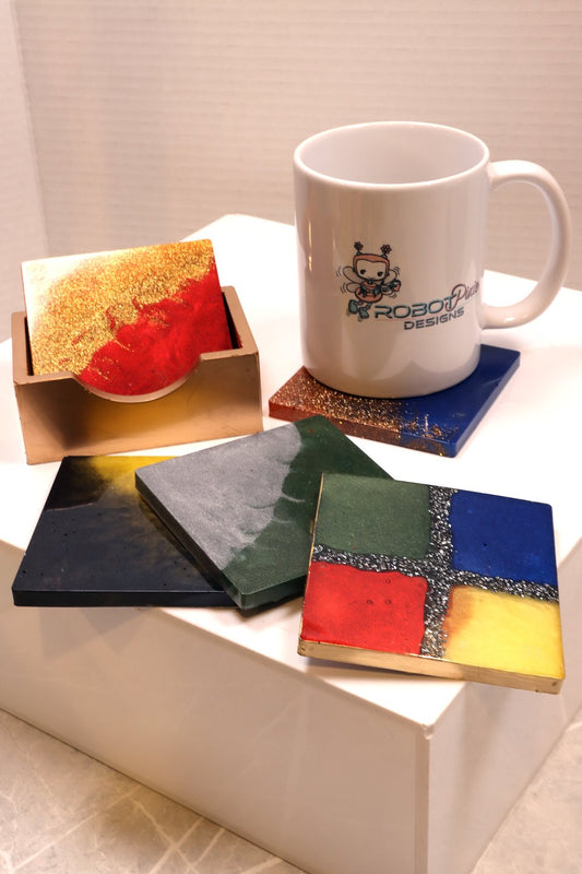 Wizard House Coaster Set