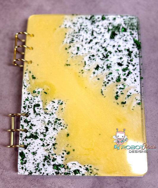 Green and Gold A5 Journal