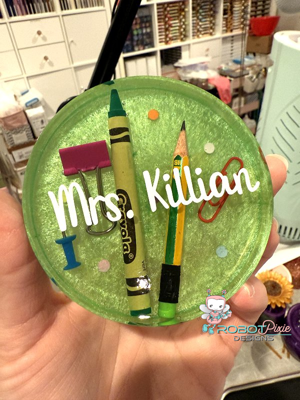 Teacher Supply Coaster