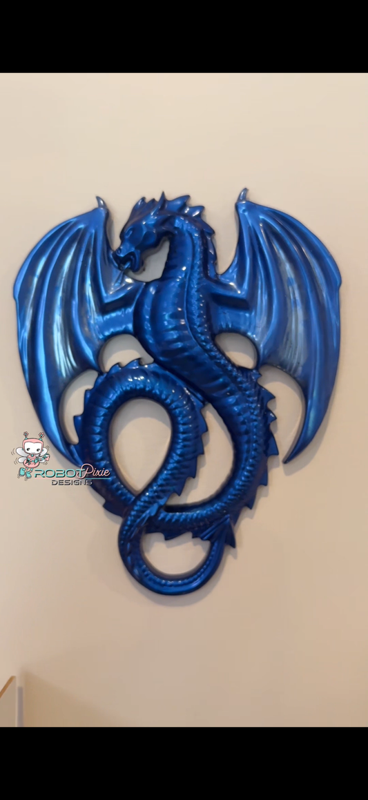Roaring Dragon Wall Hanging