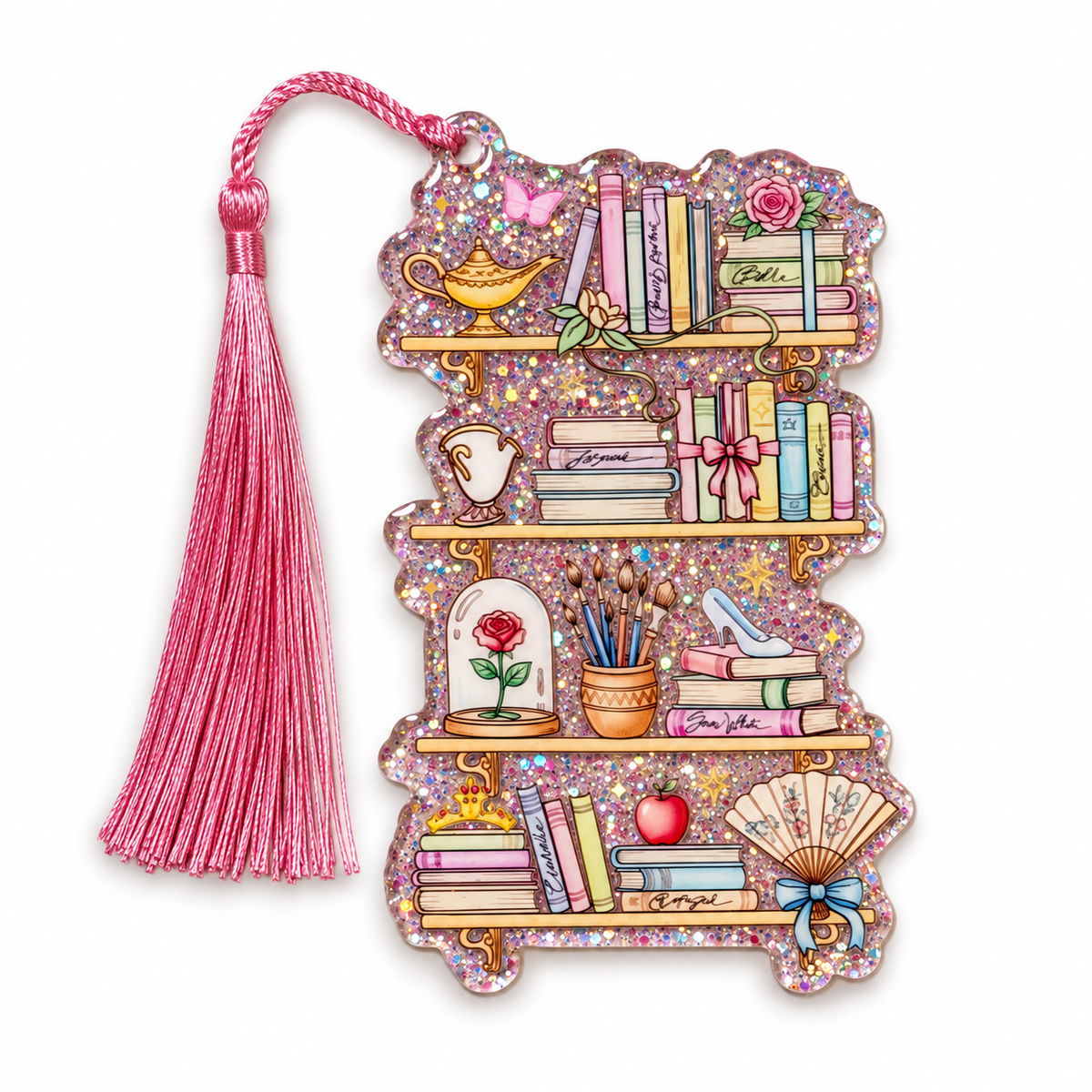 Princess Inspired Bookshelf Bookmark