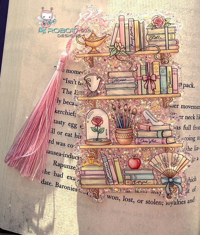 Princess Inspired Bookshelf Bookmark