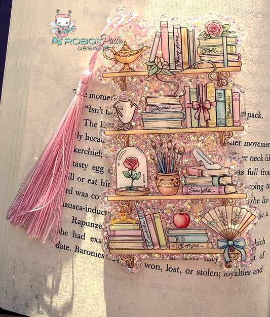 Princess Inspired Bookshelf Bookmark