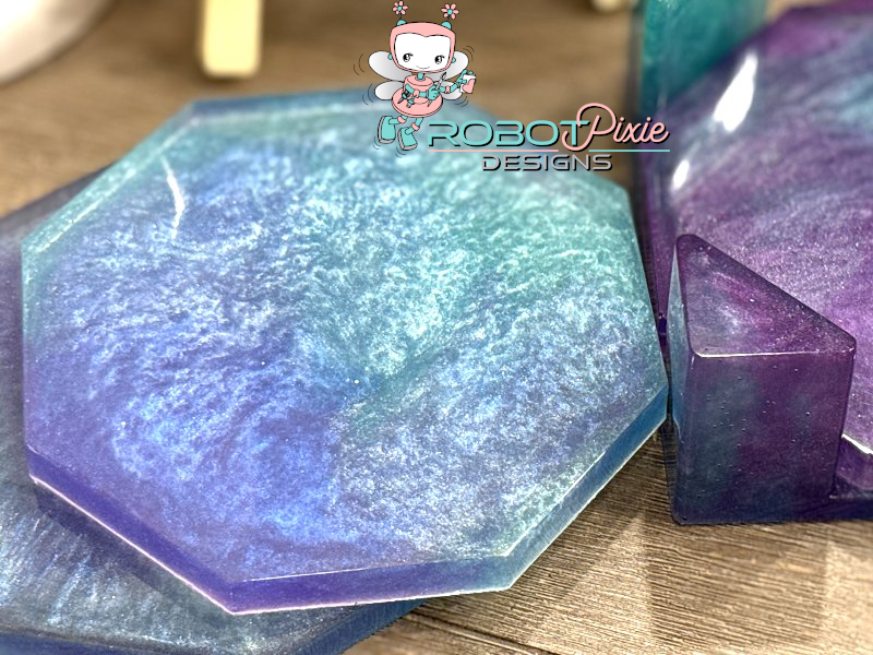 Northern Lights Coaster Set