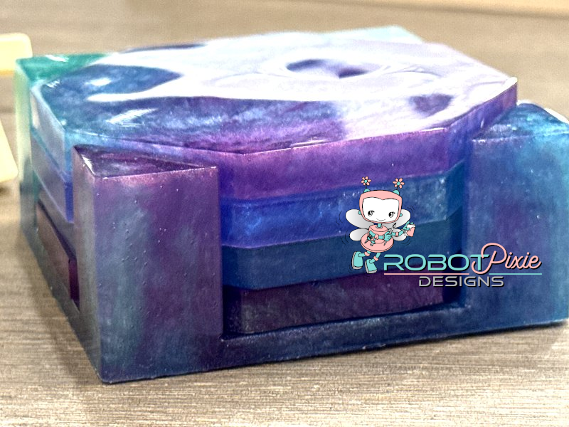 Northern Lights Coaster Set