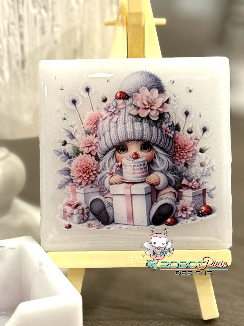 Dandelion Cupcakes Coaster Set