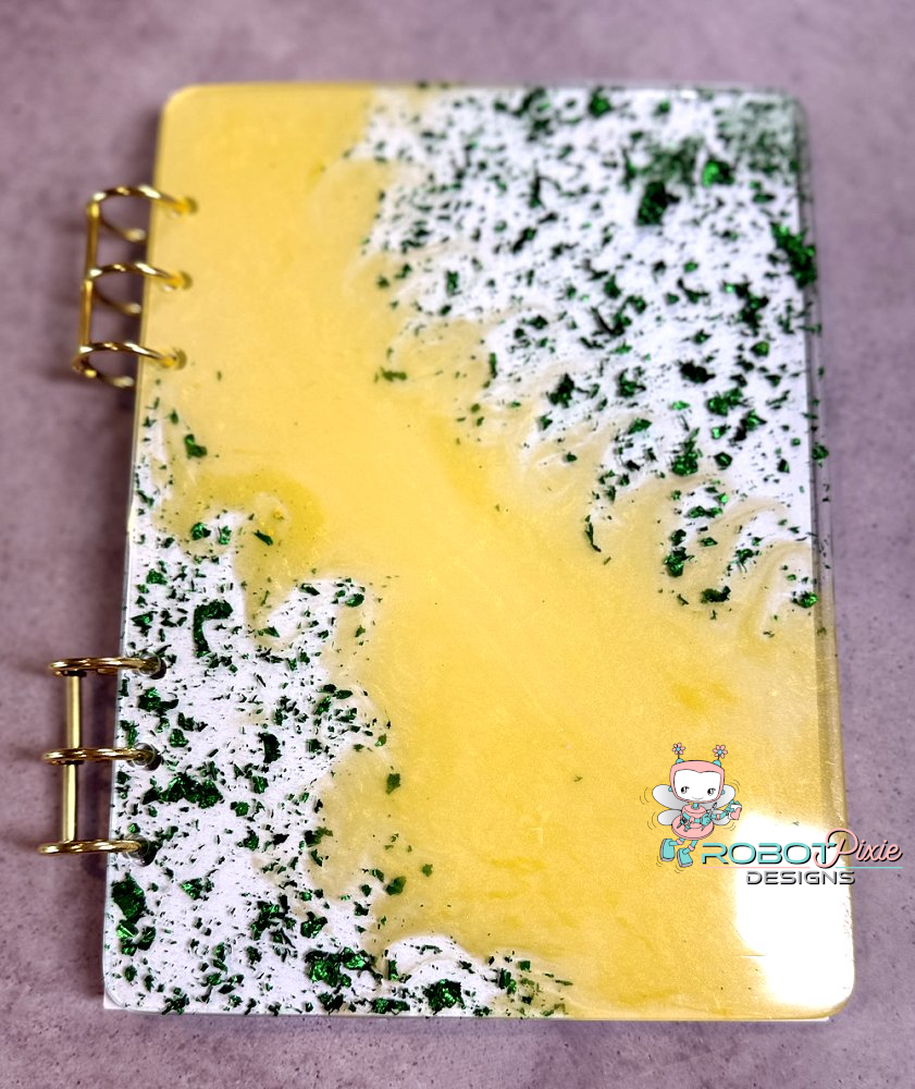 Green and Gold A5 Journal