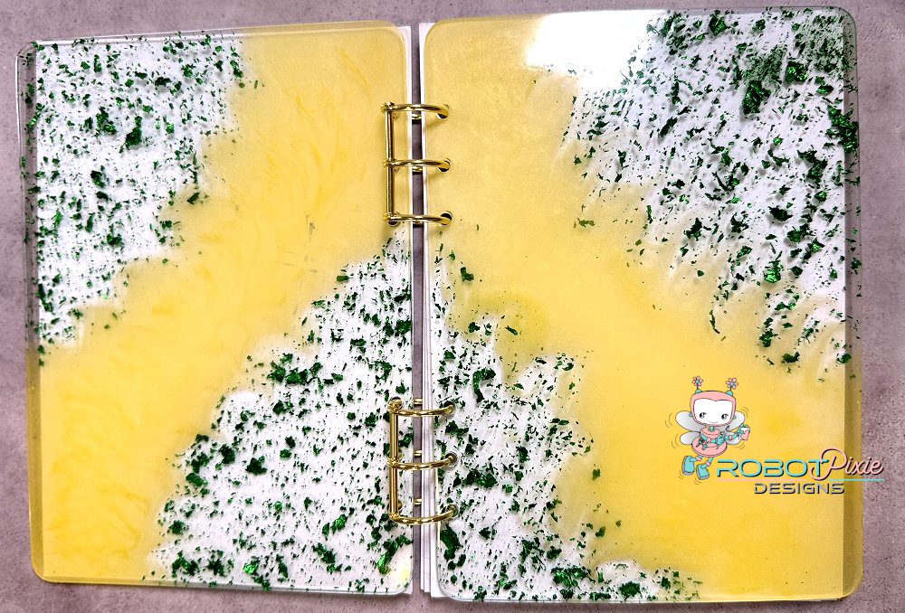 Green and Gold A5 Journal