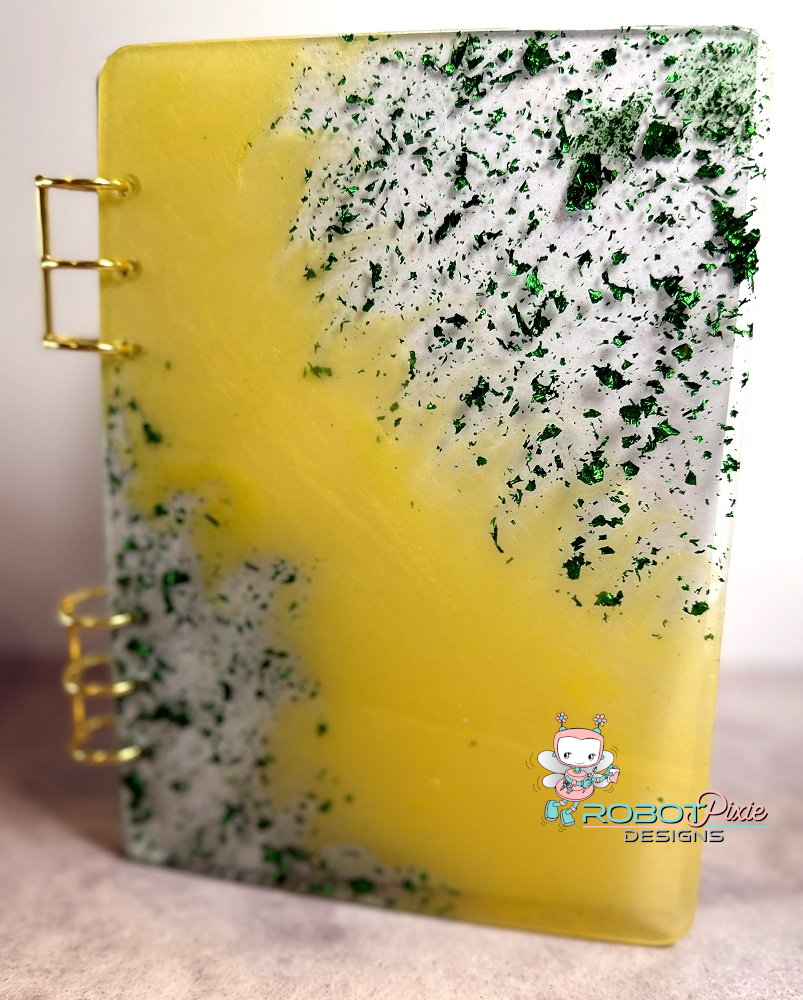 Green and Gold A5 Journal