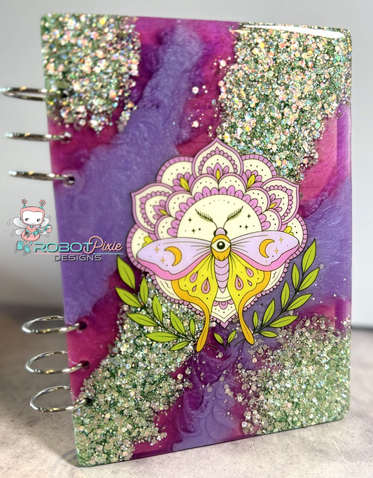Fantasy Moth A5 Journal