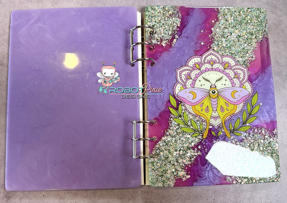 Fantasy Moth A5 Journal
