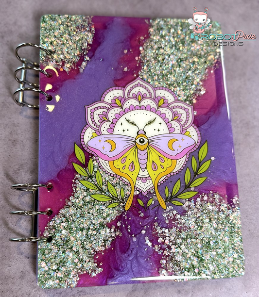 Fantasy Moth A5 Journal