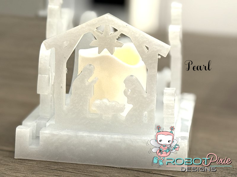 Nativity Tea Light Candle Holder