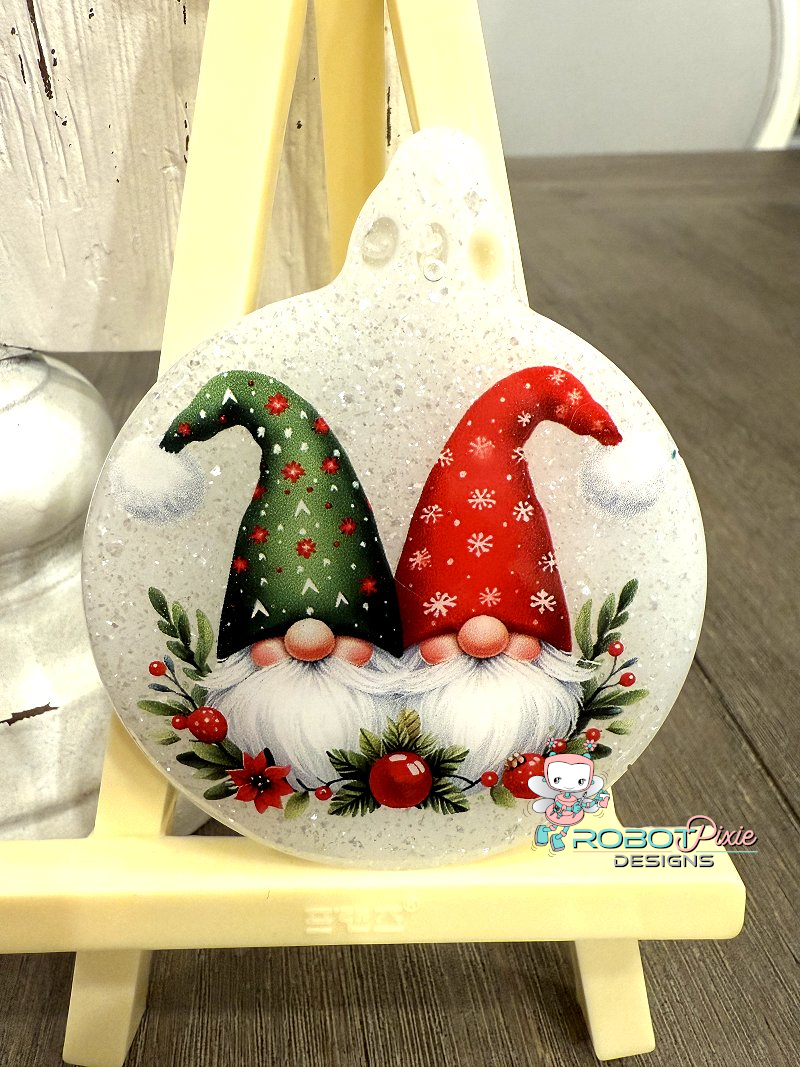 Christmas Gnome Ornament Set