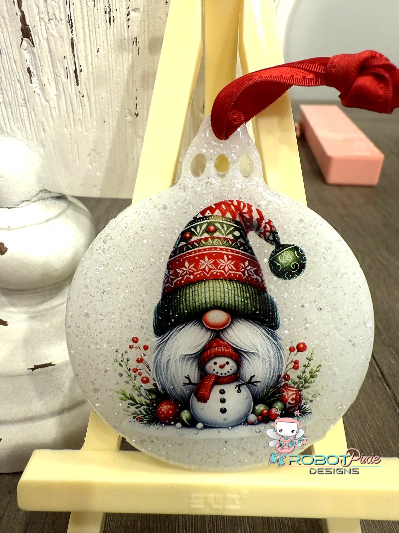 Christmas Gnome Ornament Set
