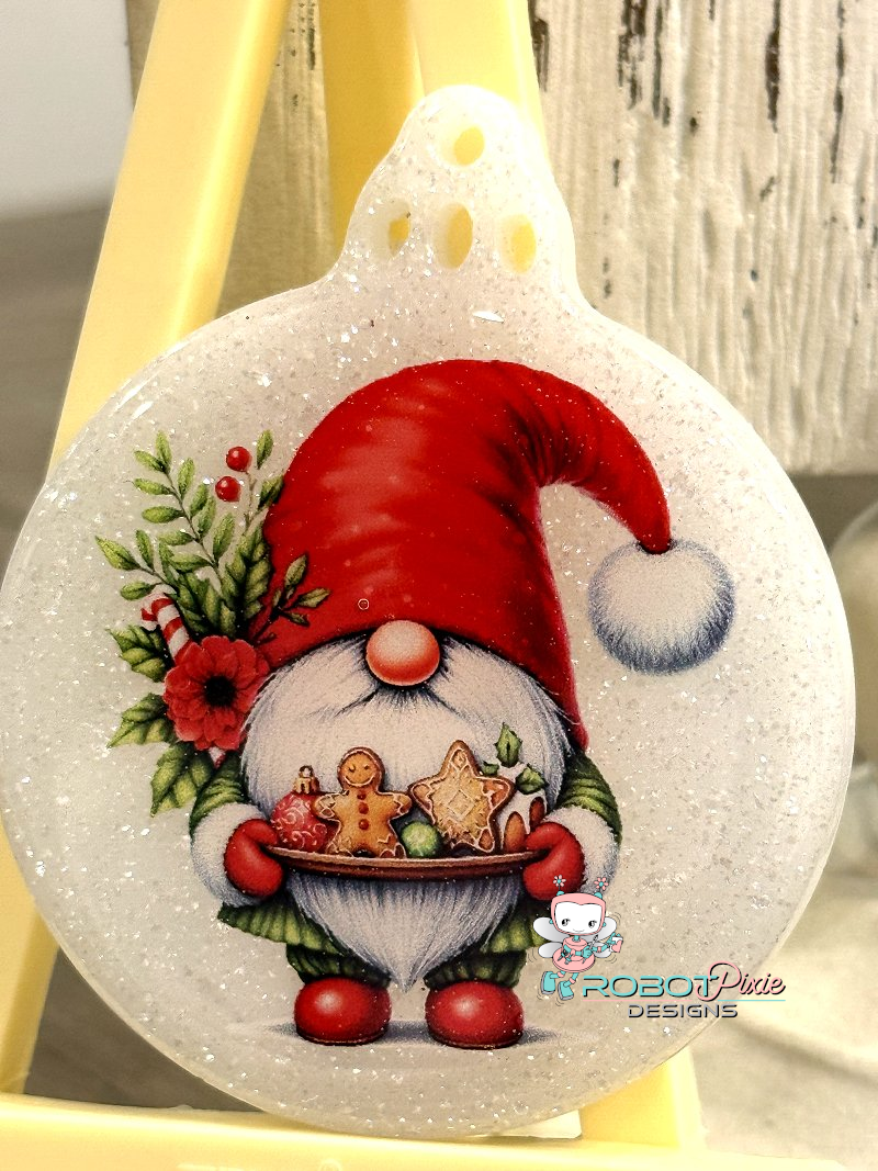Christmas Gnome Ornament Set