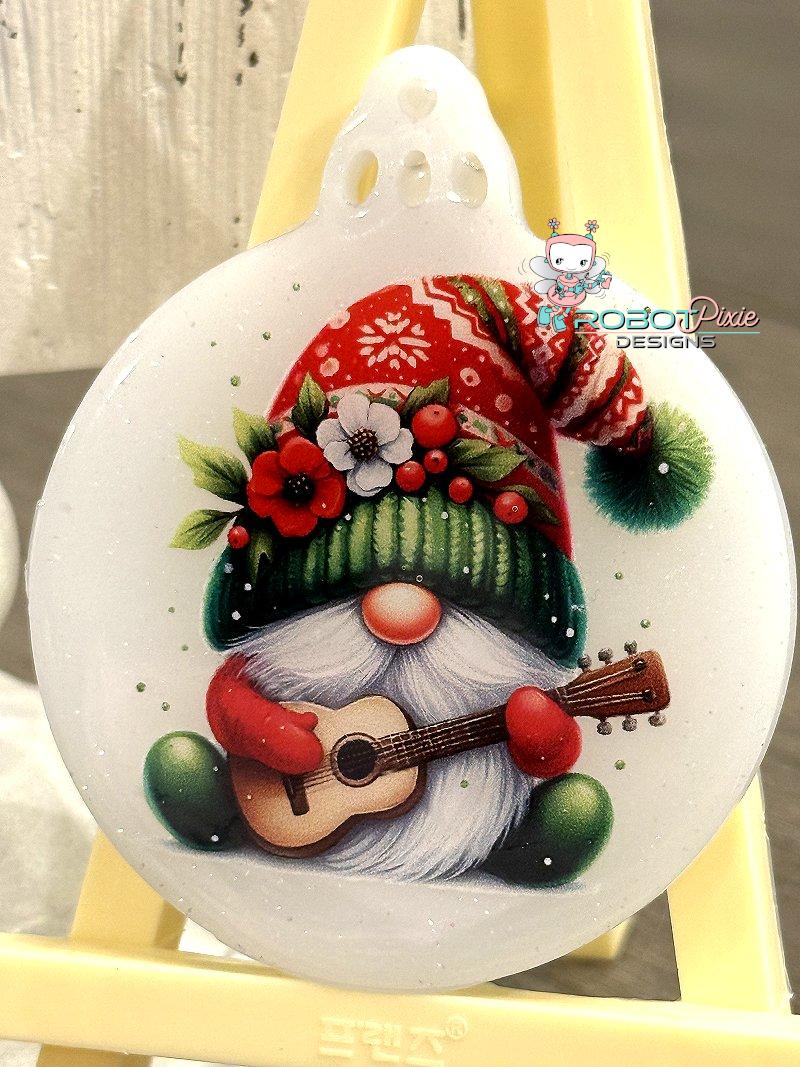 Musical Gnome Ornament Set