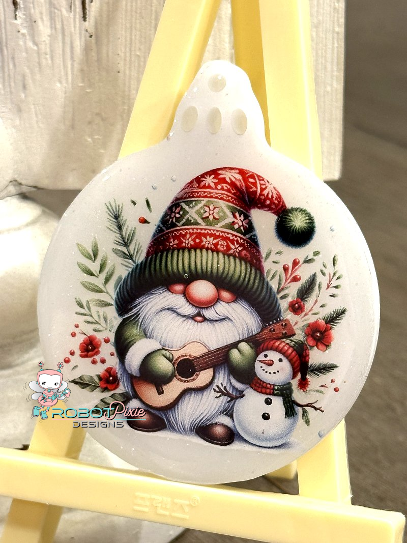 Musical Gnome Ornament Set