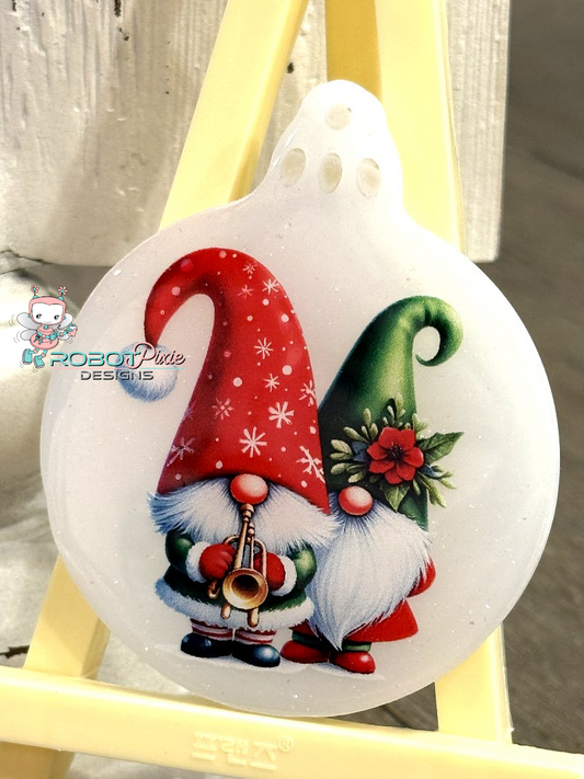Musical Gnome Ornament Set